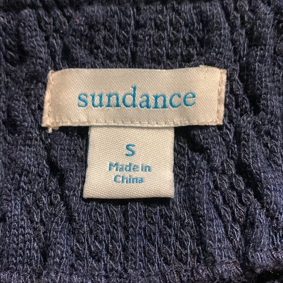 Sundance Colette Asymmetrical Ruffle Long Sleeve Sweater Jacket - Picture 4 of 6